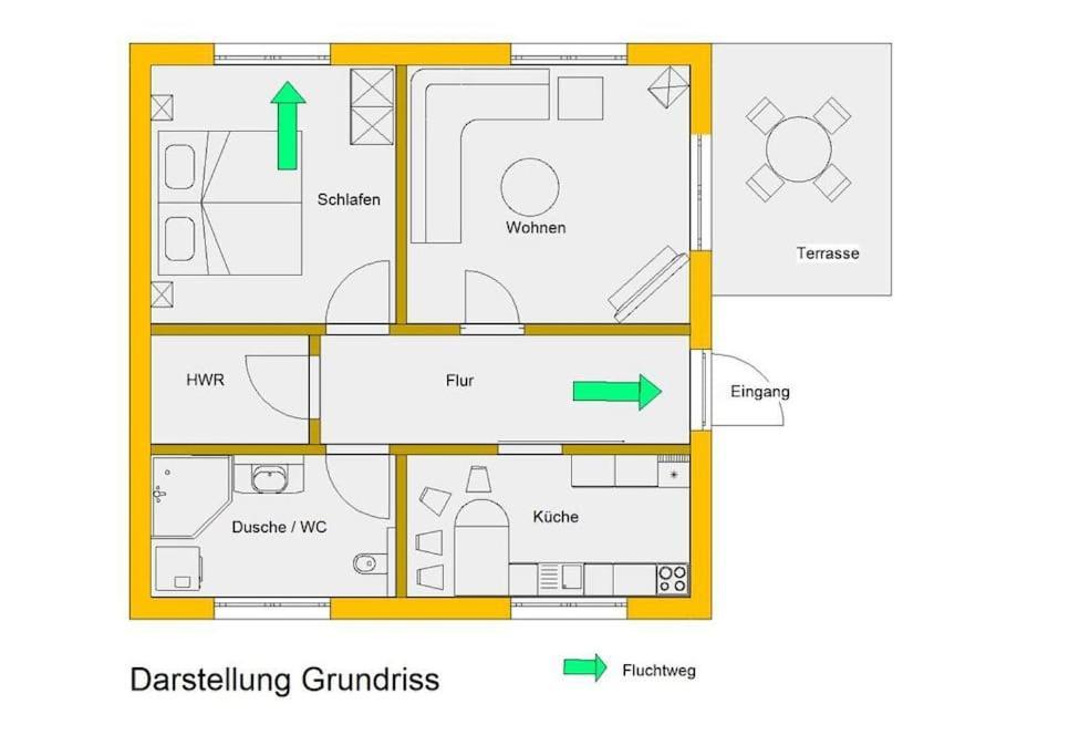 Ferienhaus Am Wald Wippra Exterior photo